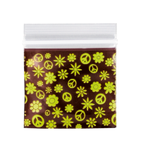 Baggie Hippie Print 4cmx4cm Pack 100