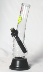 1173 Sm pistol grip glass bong