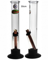 Med glass tube bong