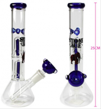 Sm glass beaker w/ 2 diffusers & ice catcher