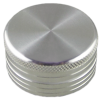 50mm 2 Part Grinder Silver